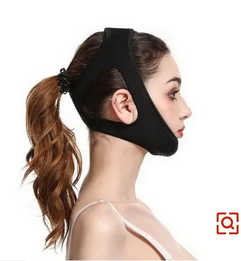 Anti Snoring Belt Triangular Chin Strap Mouth Guard Gifts for Women Men Better Breath Health Snore Stop Bandage Sleep Aid