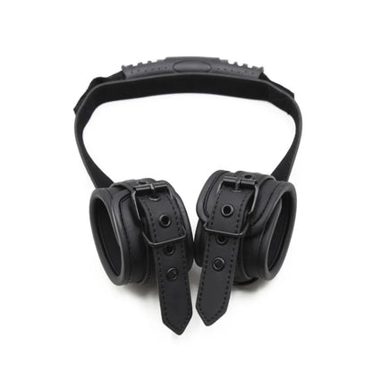 Soft Leather Handcuffs w/ Buckle Adjustable Cosplay Adult Game Erotic Product Sex Toys for Women Couple