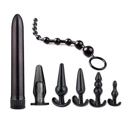 7pcs Anal Plugs Adult Sensory Toys Butt Plug Dilator SM Speculum Upgrade Pussy Clamp Plug Fetish Masturbation Sex Toy