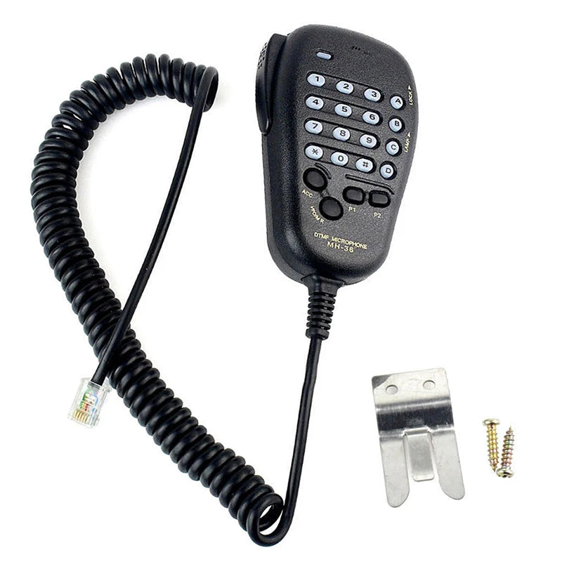 Yaesu MH-36B6J DTMF PTT Mic Speaker MH-36 Hand Microphone for FT-90R FT-2600M FT-3000M FT-8000R FT-8100R Radio Walkie Talkie