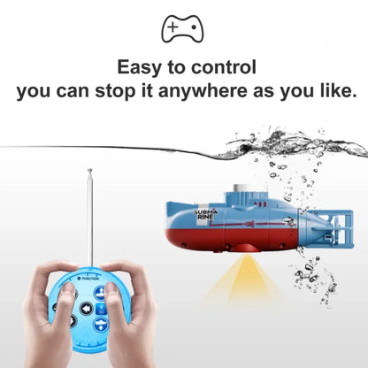 Speed Remote Control Boat Mini Rc Boat Submarine 0.1M/s Waterproof Diving Toy Simulation Model Gift for Kids Boys Girls Child