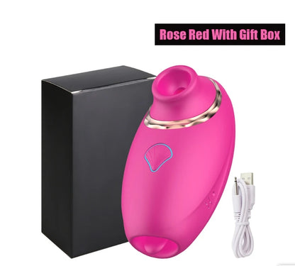 3in1 Sucking Vibrator Silicone Tongue Licking, Pat Stimulating Nipples Clitoris Woman G-Spot Vibrator Stimulator Adult Sex Toys