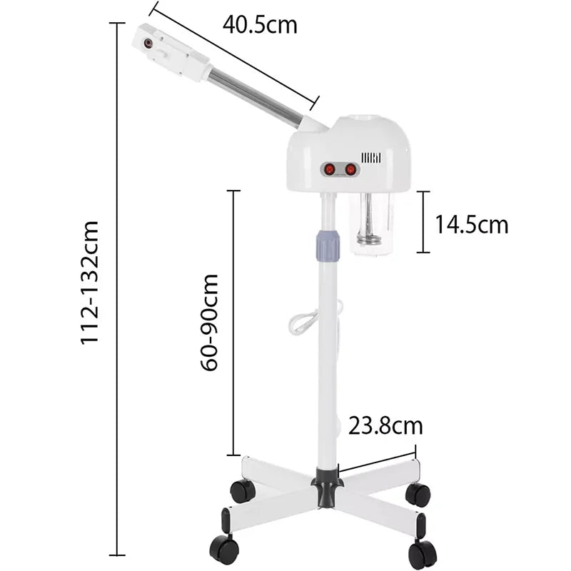 Professional Facial Steamer DT-118 Facial Humidifier Hot Sprays Moisturising 650ML Adjustable Beauty Steamer for Salon Spa