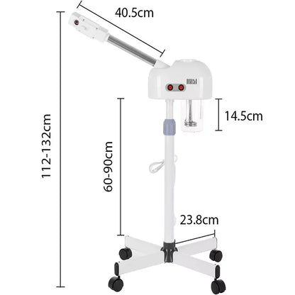 Professional Facial Steamer DT-118 Facial Humidifier Hot Sprays Moisturising 650ML Adjustable Beauty Steamer for Salon Spa