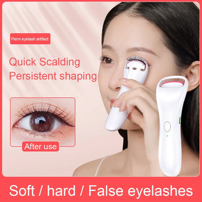 Electric Eyelash Curler Adjustable Temperature Heating And Shaping Portable Rechargeable Eyelash Curler Beauty Tools for Women