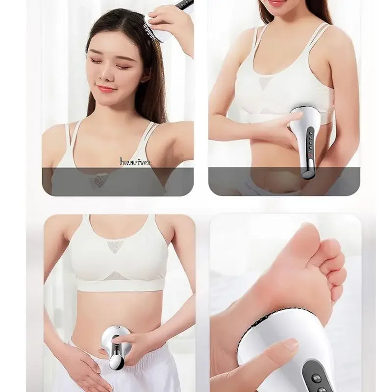 Gua Sha Scraping EMS Body Slim Massager Infrared Therapy Anti Cellulite Fat Burner Beauty Shaping Weight Loss Electro Stimulator