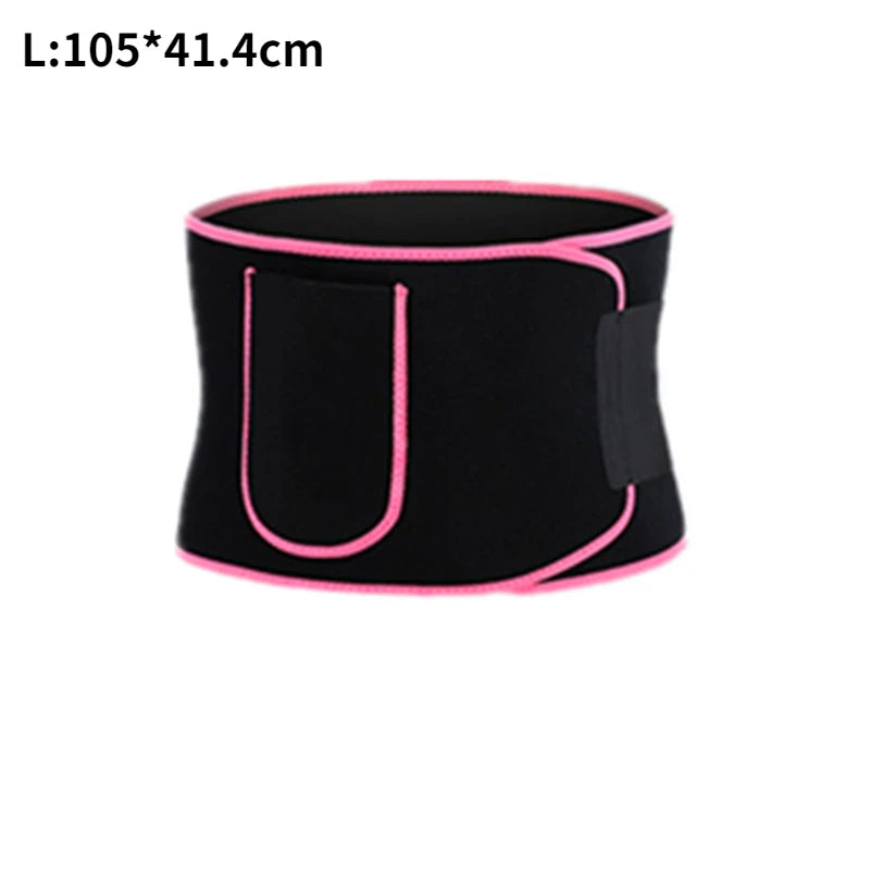 Slimming Fitness Sports Exercise Waist Support Pressure Protector Belly Shaper Thin Adjustable Belt Training Waistband For Women