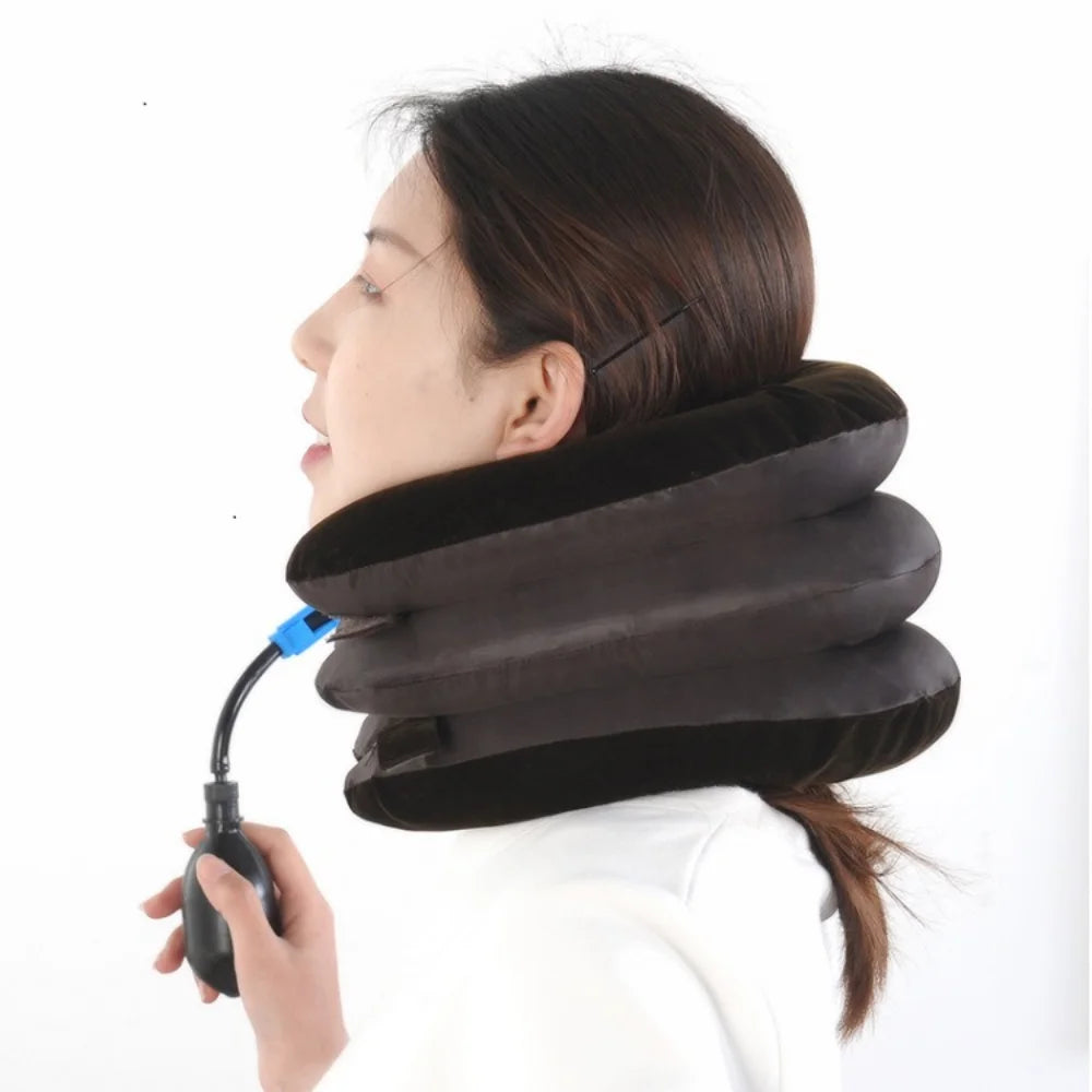 NEW Head Cervical Spine Physiotherapy Fixed Neck Support Cervical Traction Corrector Neck Stretcher Pillow Instrument Traction