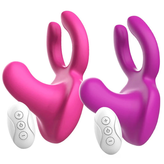 Vibrator Clitoral G-spot Stimulation Massager Three Motor Vibration Female Wearable Vaginal Massage for Women Adult Toy Sex Shop