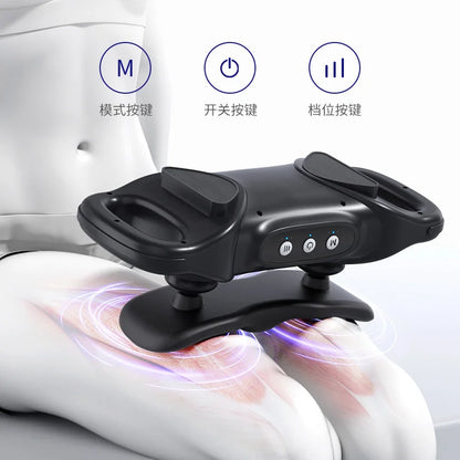 Deep Myofascial Massage Machine Electric Fascia Gun Cross-Border Gift Custom Multi-Functional Muscle Relaxation Massager