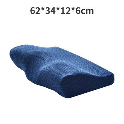 NEW Soft Butterfly Memory Foam Pillow Orthotic Pillow Slow Recovery Neck Pillow Ergonomic Pillow Relax Neck Adult