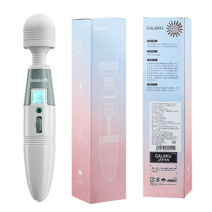 Speedy Angel AV Stick LCD Display Screen Heating Vibration Stick Large AV Charging Variable Frequency Female Masturbation Device