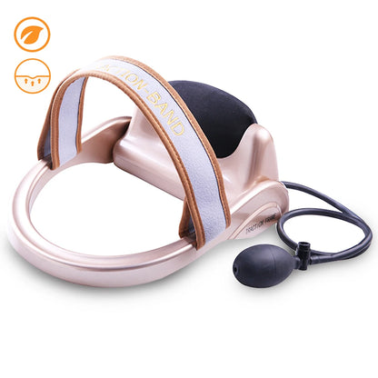 NEW Manual Pneumatic Cervical Spine Traction Device Home Health Posture Pump Neck Massager Spinal Traction Muscle Muscle Relax