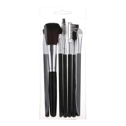 7PCS Makeup Brushes Set Portable Soft Eye Shadow Brush Cosmetic Foundation Powder Eyelash Eyebrow Concealer Makeup Tool Reusable