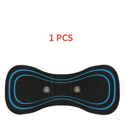 Electric Neck Massager Rechargeable EMS Pulse Cervical Back Muscle Muscle Relax Spine Vertebra Massage Pads Support Dropshipping