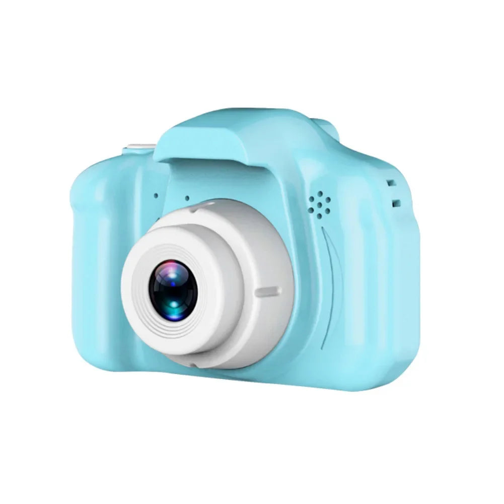 1080P HD Camera Video Toys for Kids 2 Inch Cartoon Cute Outdoor Digital Pink Camera Children SLR Camera Toy Birthday Gift