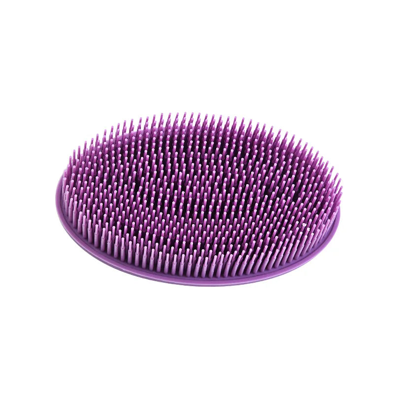 1PCS Soft Silicone Body Brush Bath Shower exfoliating skin Suitable for baby bath shampoo Facial Massage Brush Supplies Dropship