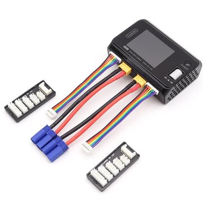 ToolkitRC M6D 15Ax2 DC Dual-channel Mini Charger Discharger for Output 1-6s Lipo LiHV Lion NiMh Pb Cell Checker Tester