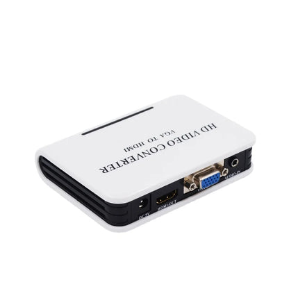 Aoyu Times VGA to HDMI HD converter with 3.5 audio, VGA TO HDMI+audio converter.