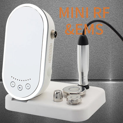 80KHz Ultrasonic Cavitation Weight Loss Machine 2-in-1 Body Massager Fat Reduction Slimming Tool LED Treatment with Mirror