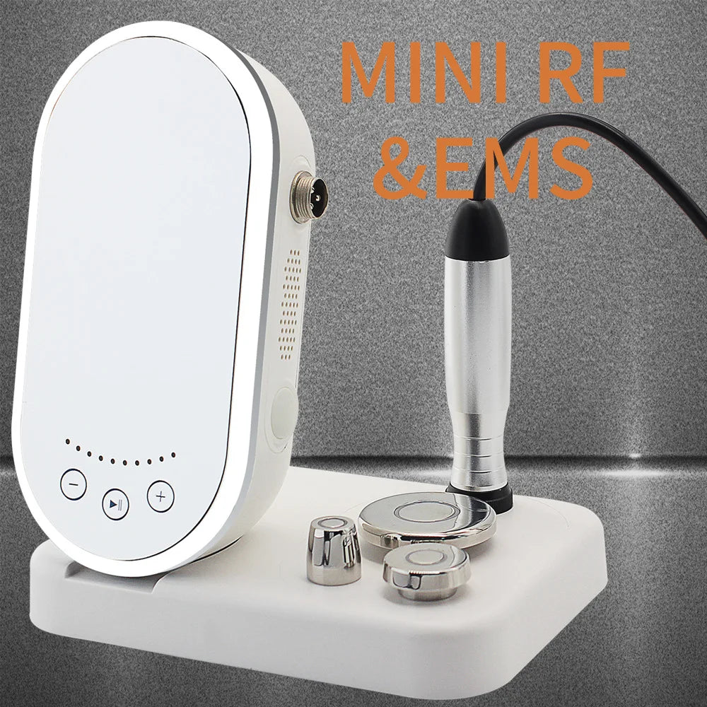 New 80KHz Ultrasonic Cavitation Weight Loss Machine 2 in 1 Body Massager Fat Reduce Slimming Tool LED Therapy With Mirror