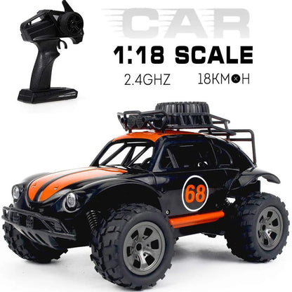 4WD Buggy Off-Road Trucks Toys  RC Car 1:18 Radio Control Car for Children High Speed  RTR Model Outdoor Toys for Boys Gifts