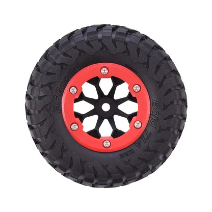 4Pcs AUSTARHOBBY AX-4007 110MM RC Wheel 1:10 Short Course Truck Tires Rubber Tyre for Traxxas Slash Tires HPI Car Parts