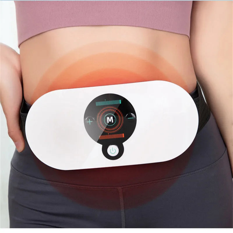 New Body Slimming Massager Cellulite Massager Ems Heating Electric Belly Slimming Belt Fat Burning Abdominal Muscle Stimulation