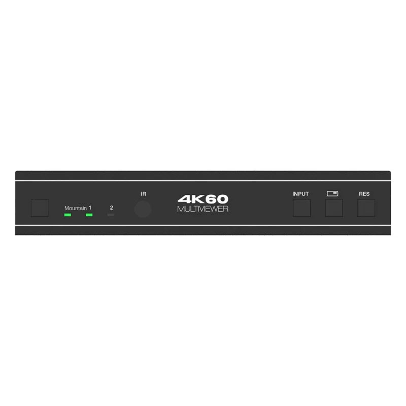 4K60Hz 2x1 Seamless Ultra HD Video Switcher - Multiviewer UHD Video - 2 Screens