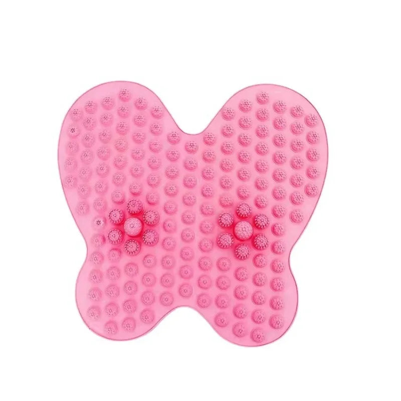 1pc Butterfly Foot Massager Mat Feet Reflexology Walk Massage Pad for Health Car