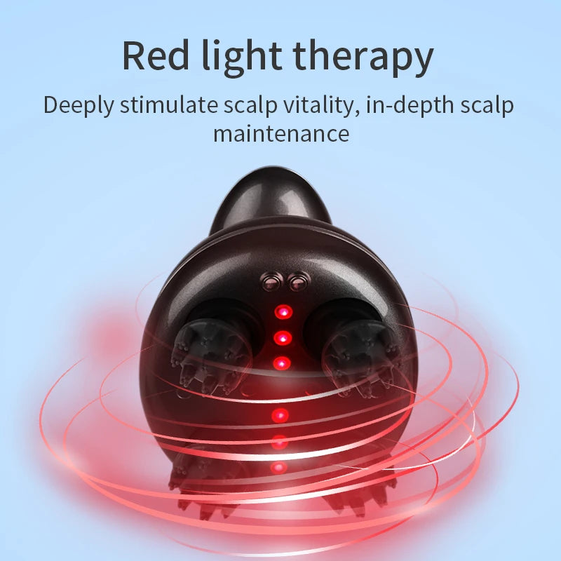 Electronic Head Massager EMS Scalp Body Pet Massage Pressure Relaxation Deep Tissue Kneading Health Care