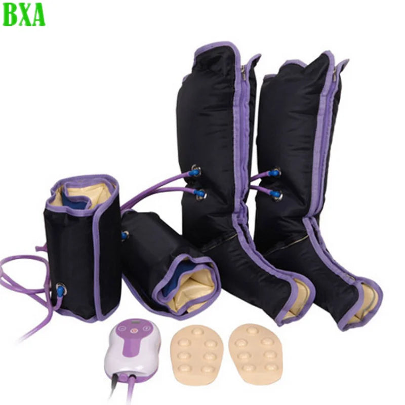 New Electric Leg Massager Air Compression Blood Circulator Adjustable Leg Arm Wrap Calf Therapy Muscle Relax Massage Machine