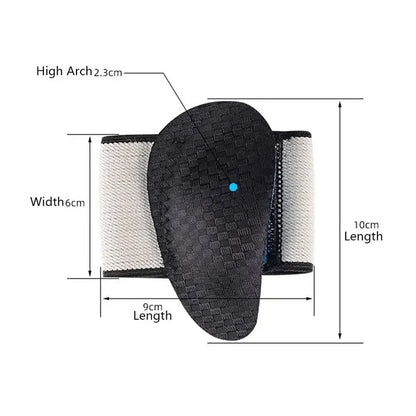 Arch Support Sleeve Plantar Fasciitis Support Fasciitis Heel Spur Strap Foot Pain Flat Foot Relief Pain Cuff Correction Pad