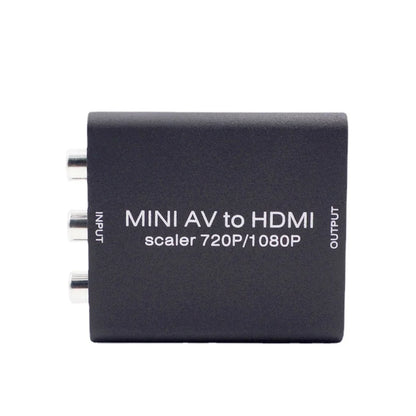 AV-to-HDMI mini-converter, AV-to-HDMI high-definition converter, RCA adapter, multifunctional HDMI converter.