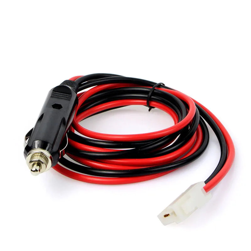 T Type Car Cigarette Lighter DC Power Cable for Kenwood TM-201B 261A 271 471 ICOM IC-2800H Alinco YAESU Vertex VX-2100 Car Radio