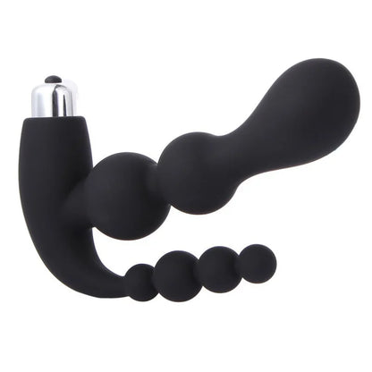 Vibrating Soft Silicone Pull Anal Beads Anal Plug Prostate Massagers Masturbator Vibrator Sex Toys for Men/Women