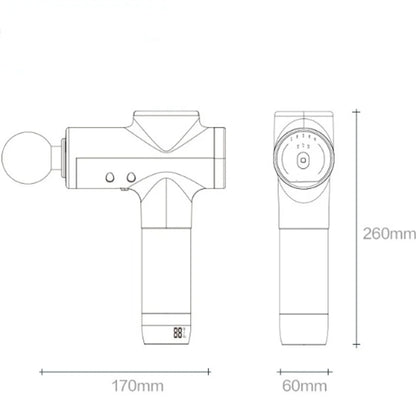 Body Relaxation Fascial Gun Fitness Muscle Relaxation New M2B LCD Display Massage Gun Professional Deep Muscle Massager