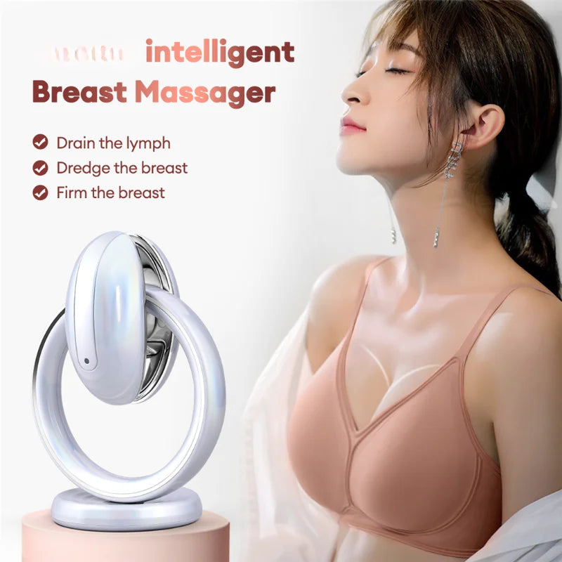 Electronic Breast Massager EMS Pulse Chest Lift Enhancement Wireless Sonic Vibration Breast Augmentation Bra Anti-sagging