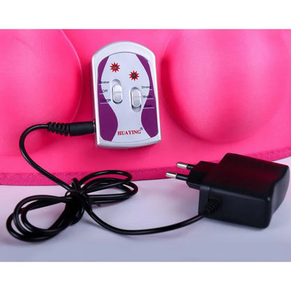 Electric Breast Massage Bra Vibration Chest Massager Growth Enlargement Enhancer Breast Heating Stimulator AC Charging Machine