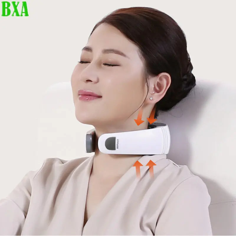 PG-2601B27 Smart Cervical Massager Multifunctional Physiotherapy Instrument Wireless Portable Neck Pain Relie Massager