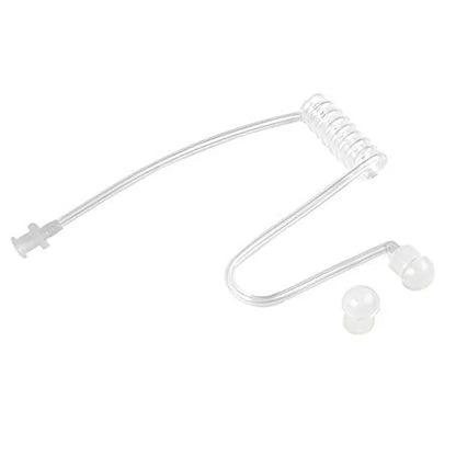 10pcs Transparent Replacement Acoustic Air Tube for Motorola Baofeng Kenwood Two Way Radio PTT Mic Microphone Earphone Headset