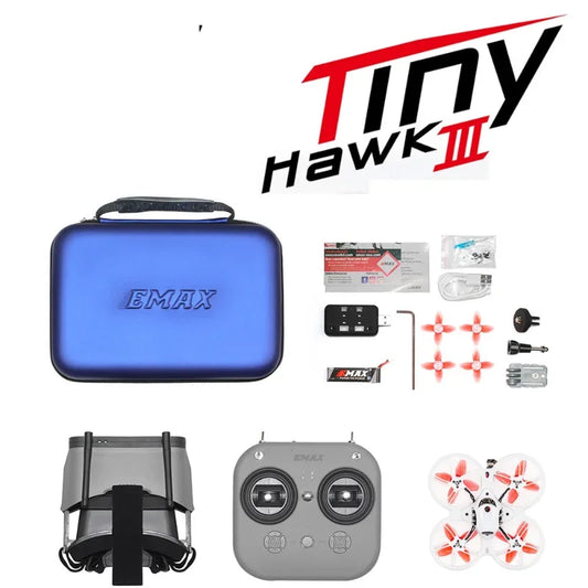 Tinyhawk III RTF/BNF Kit FPV Racing F4 15000KV Nano 4 25 VTX 1S-2S FrSky D8 RC Airplane Quadcopter Remote Control Drone