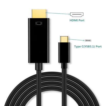 USB-C To HDMI Adapter - Type C To HDMI 4K 30Hz Converter