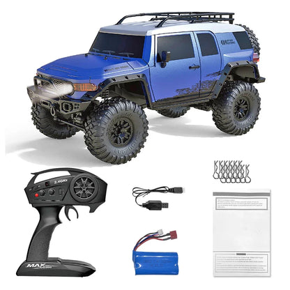 1:10 Rc Cars 2.4g 4WD Remote Control Off-road Truck Led Lights Rtr Model Off-road Monster Truck Children's Toy Gift