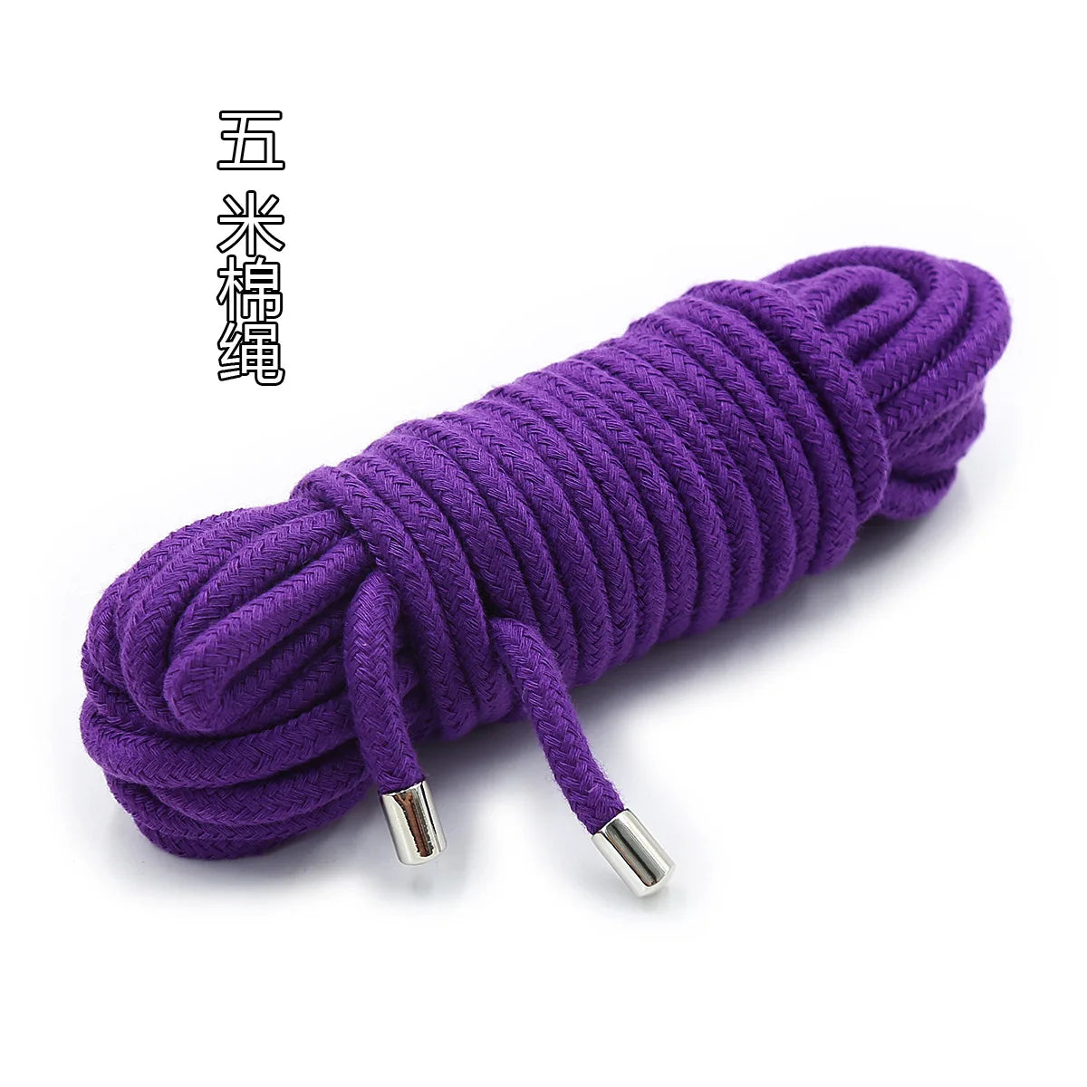 5m/10m Long BDSM Sex Toys Cotton Rope Bondage Handcuff Foot Ankle Chain Cord Guiding Adult Flirting for Men Woman Cosplay Game