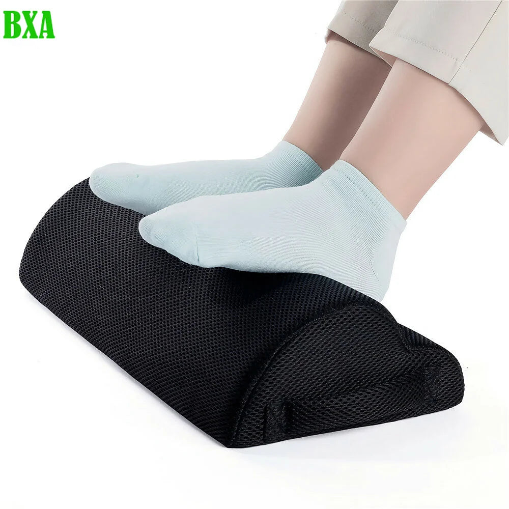 BXA Knee Pillow Ergonomic Feet Pillow Relaxing Cushion Support Foot Rest Under Desk Feet Stool for Home Office Computer Work