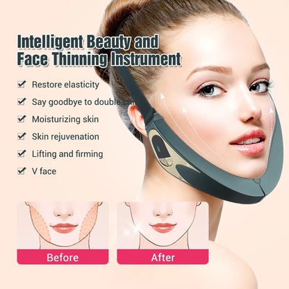 Beauty Face Thinning Instrument Household V-shaped Facial Lifting Artifact Facial Massager To Lift and Tighten Facial Skin