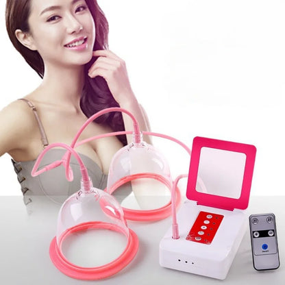 NEW Electric Breast Vacuum Cleaner Breast Massager Household Breast Vacuum Cleaner Chest Beauty Instrument Double Cup