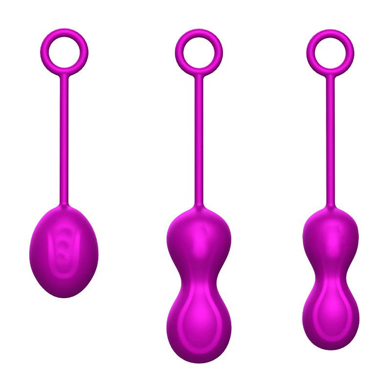 3In1 Kegel Balls Vaginal Tighten Exercise Machine Vibrator Silicone Smart Ball Gaginal Muscle Trainer Sex Toys for Women