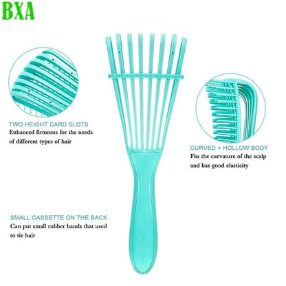 Hair Brush Detangling Brush Scalp Massage Hair Comb Detangling Brush For Curly Detangler Hairbrush Women Men Salon